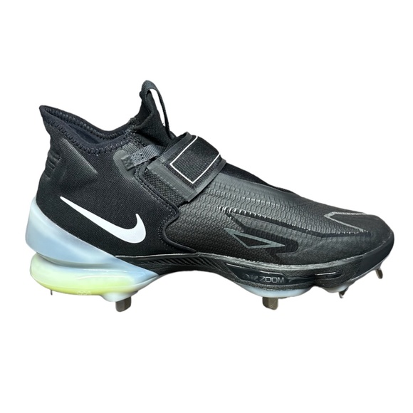 Nike Force Zoom Trout 8 Elite \'Black White Volt\' 2022 Men\'s Baseball Cleats Sz 8 main image 5